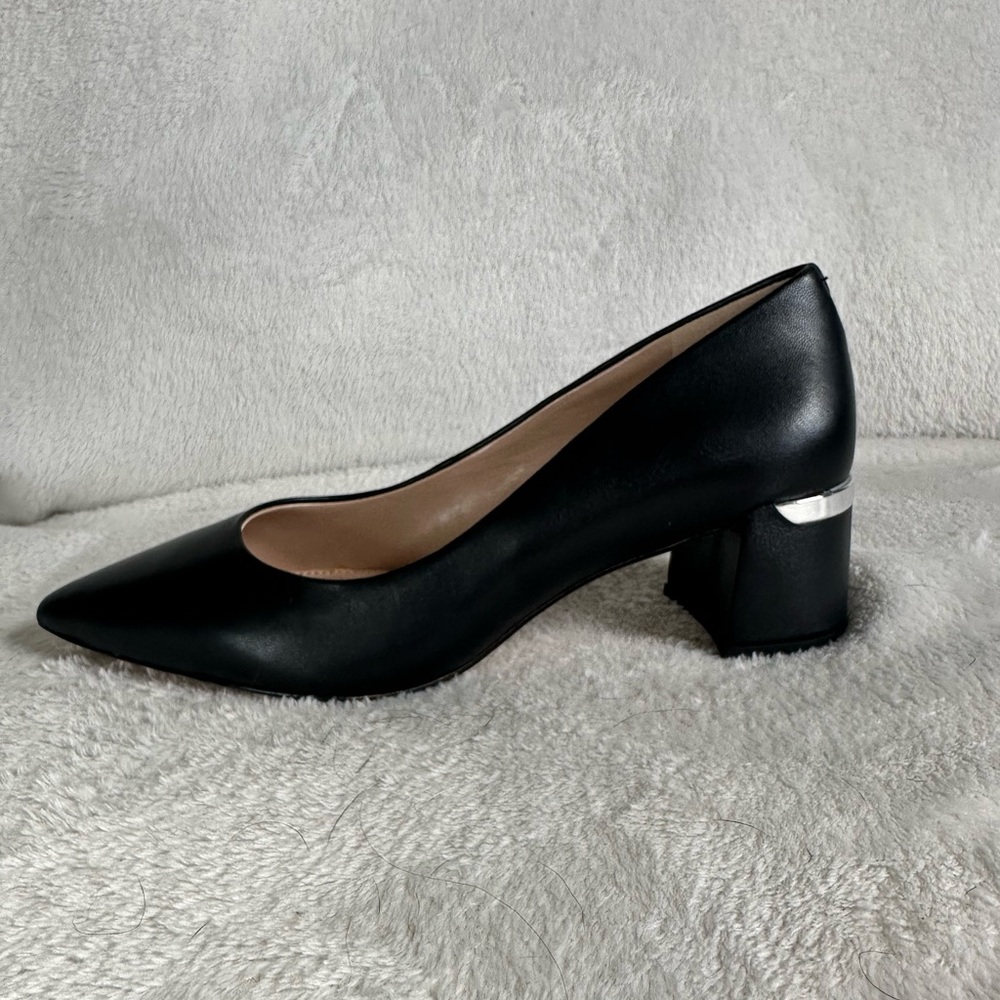 NWOT BLACK PATENT LEATHER HEELS
